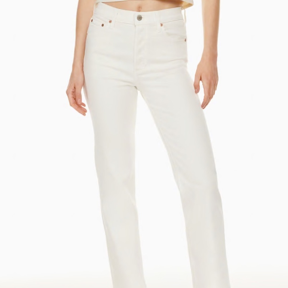 Aritzia White Jeans